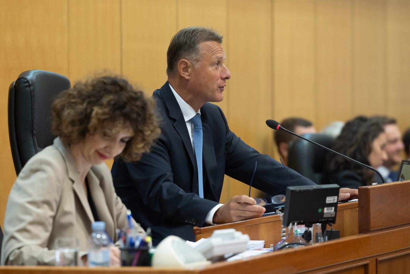 Zagreb, 19.09.2023. - Aktualnim prijepodnevnom započela je 18. sjednica Hrvatskog sabora.
Na fotografiji Gordan Jandroković.
foto HINA/ Edvard ŠUŠAK/ es