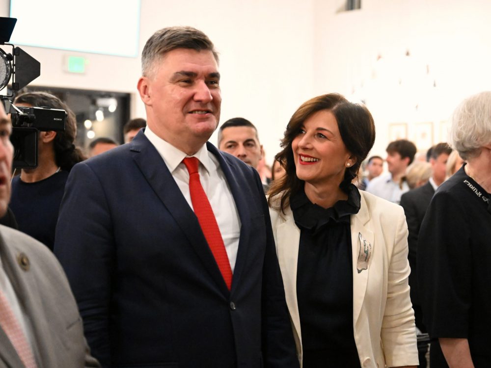 New Orleans, 24.09.2023. - Predsjednik Republike Zoran Milanović sa suprugom Sanjom Musić Milanović prisustvovao je svečanom otvaranju novog Hrvatskog kulturnog centra u Belle Chasse kod New Orleansa, Louisiana. foto HINA/ Ured predsjednika Republike Hrvatske/ Ana Marija Katić/ ml