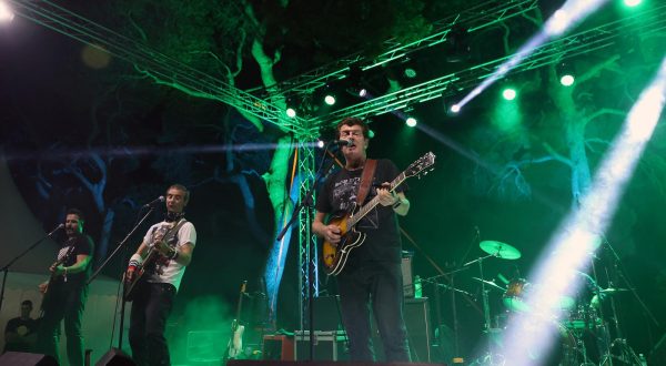 01.09.2023- Split - Legendarni Bajaga i Instruktori nastupili su na splitskom Sustipanu, na najljepsoj pozornici iznad mora, te obiljezili kraj ovogodisnjeg festivala "S okusom soli". Photo: Ivana Ivanovic/PIXSELL