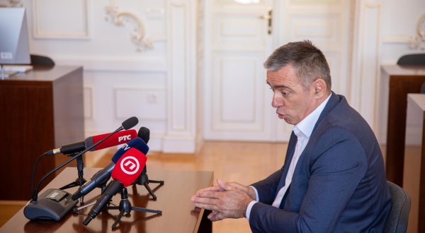07.09.2022., Osijek- Sudenje majoru Vojislavu Medicu za ratni zlocin na kojem je svjedocio Stipo Mlinarevic - Cipe Photo: Borna Jaksic/PIXSELL