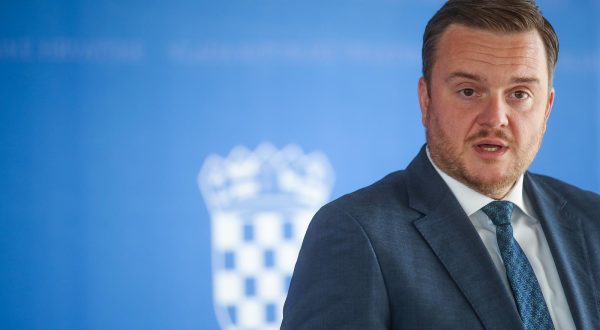 07.09.2023., Zagreb - U NSK-a odrzana 248. sjednica Vlade RH. Ministar financija Marko Primorac dao je, nakon sjednice, izjavu za medije.

 Photo: Slavko Midzor/PIXSELL