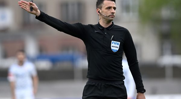 08.04.2023., stadion u Kranjcevicevoj ulici, Zagreb - SuperSport HNL, 28. kolo, NK Lokomotiva - GNK Dinamo. Sudac Igor Pajac Photo: Marko Lukunic/PIXSELL