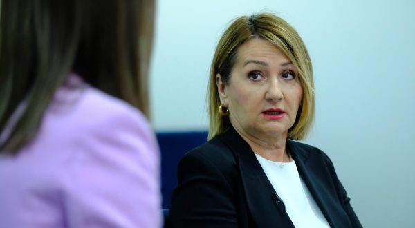 08.06.2022., Zagreb - Odrzana je tribina “Covid-19 i mentalno zdravlje onkoloskih bolesnika” u organizaciji udruge Europa Donna. Vesna Ramljak.  Photo: Slaven Branislav Babic/PIXSELL