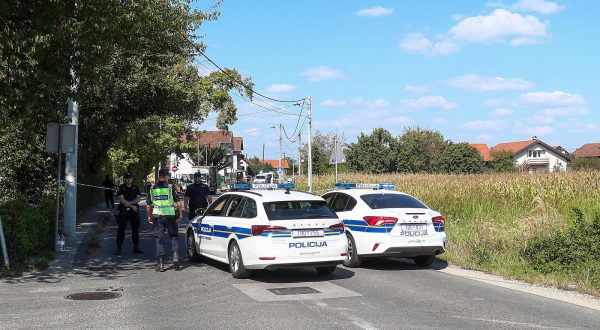 08.09.2023., Zagreb - Prometna nesreca na kolniku ulice Zitnjak gdje je doslo do naleta teretnog vozilo na dijete uslijed cega je dijete preminulo. Ocevid je u tijeku.  Photo: Matija Habljak/PIXSELL