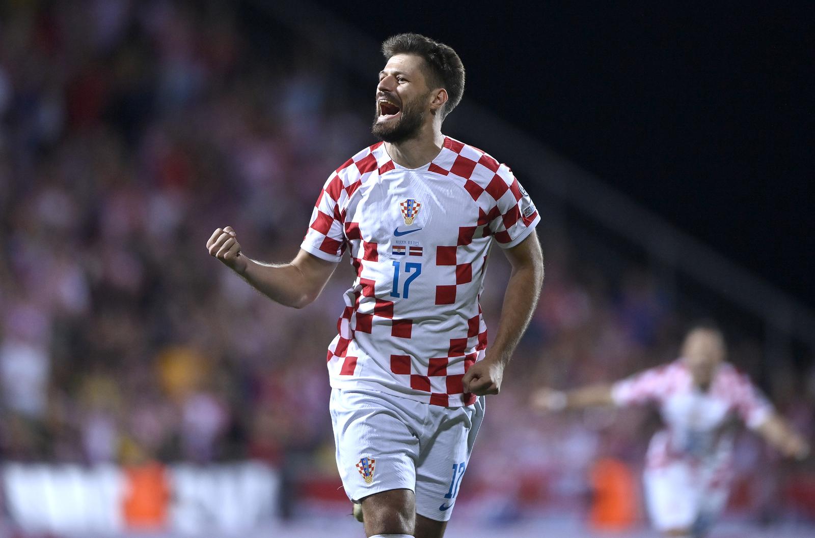 08.09.2023.,Rijeka - Stadion Rujevica, Kvalifikacijska utakmica za EURO 2024. Hrvatska - Latvija Photo: Igor Soban/PIXSELL