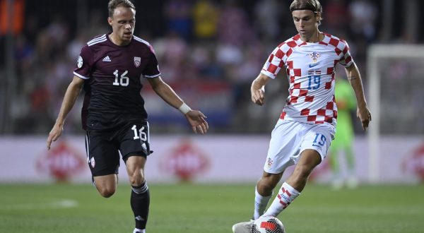 08.09.2023.,Rijeka - Stadion Rujevica, Kvalifikacijska utakmica za EURO 2024. Hrvatska - Latvija Photo: Igor Soban/PIXSELL