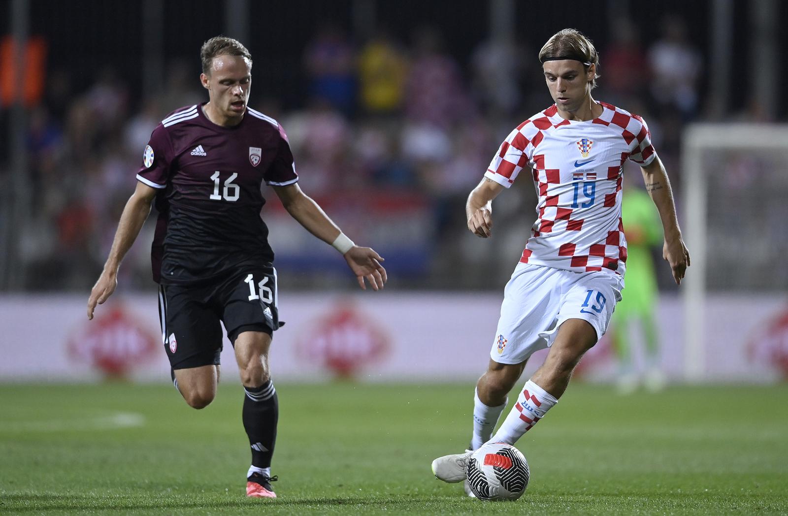 08.09.2023.,Rijeka - Stadion Rujevica, Kvalifikacijska utakmica za EURO 2024. Hrvatska - Latvija Photo: Igor Soban/PIXSELL