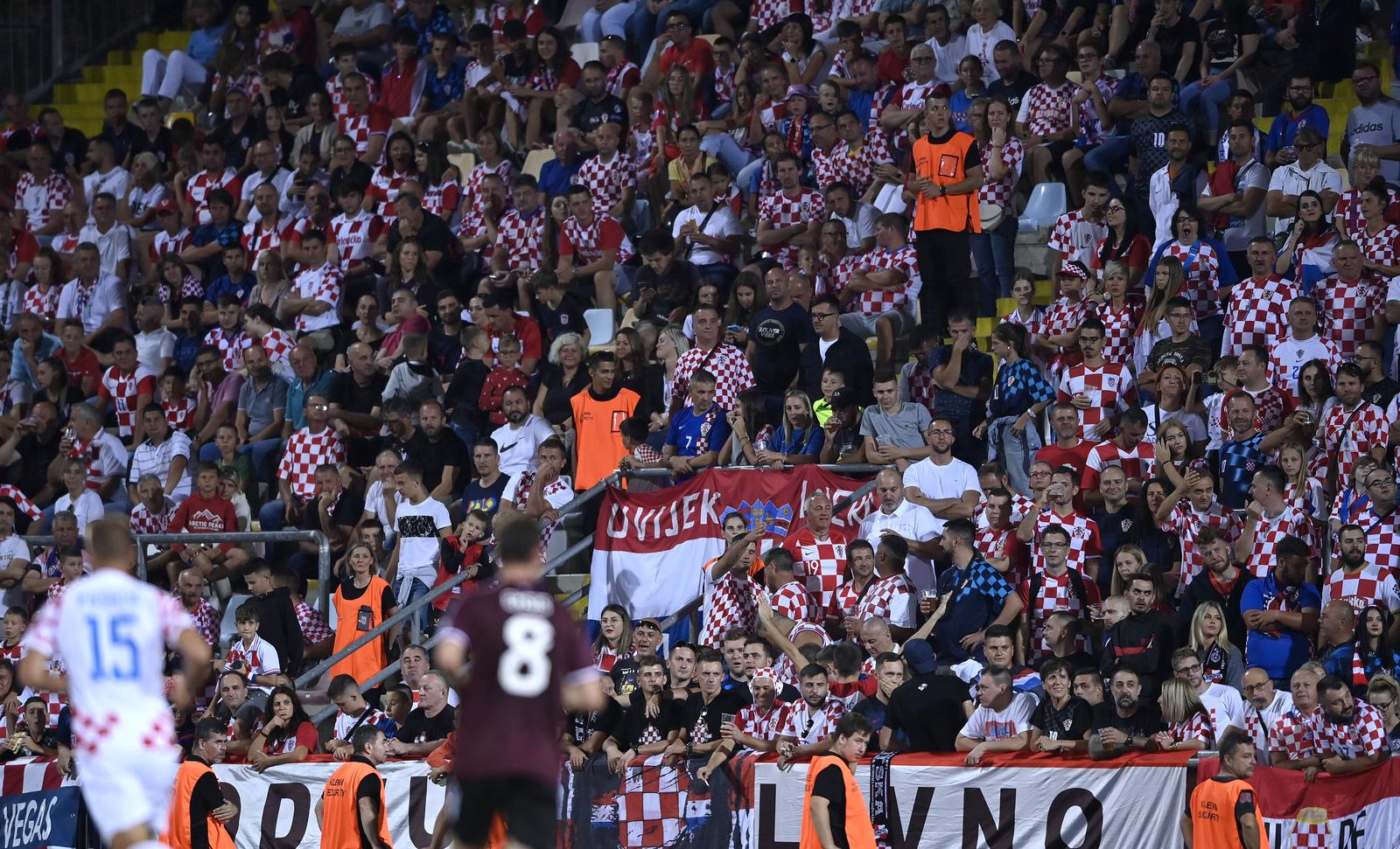 08.09.2023.,Rijeka - Stadion Rujevica, Kvalifikacijska utakmica za EURO 2024. Hrvatska - Latvija Photo: Igor Soban/PIXSELL