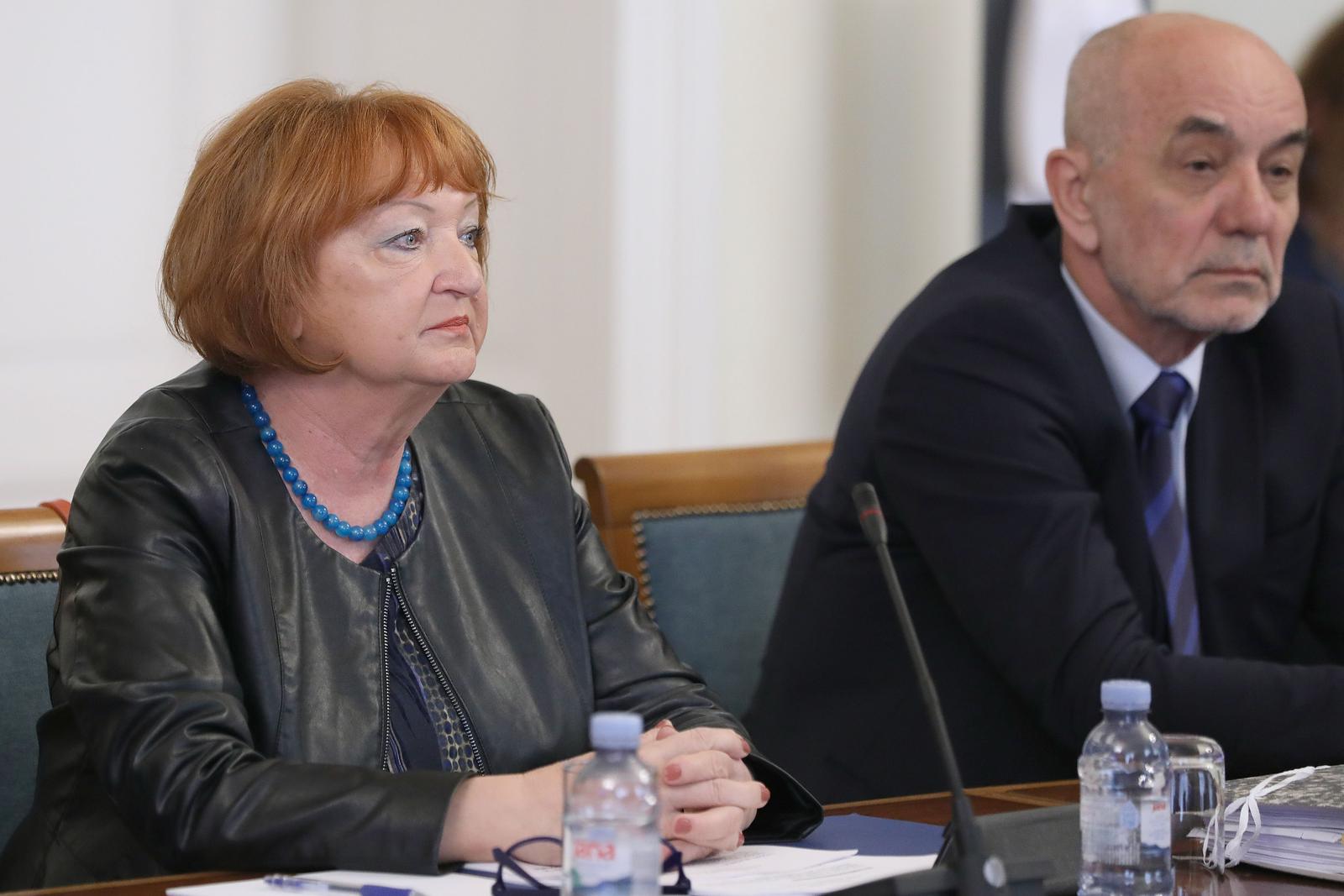 09.05.2023., Zagreb - U Saboru je pocela 55., tematska sjednica Odbora za pravosudje, na kojoj o radu USKOK-a i DORH-a u kontekstu aktualnih dogadjaja i kadrovskih rjesenja govori glavna drzavna odvjetnica Zlata Hrvoj Sipek.
 Photo: Patrik Macek/PIXSELL
