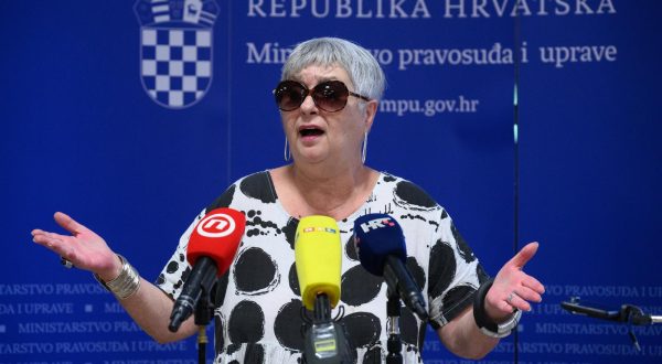09.09.2022., Zagreb - Neva Tolle dala je izjavu nakon sastanka ministra pravosudja i uprave Ivana Malenice s udrugama civilnoga drustva koje se bave podrskom zrtvama nasilja. Photo: Davor Puklavec/PIXSELL