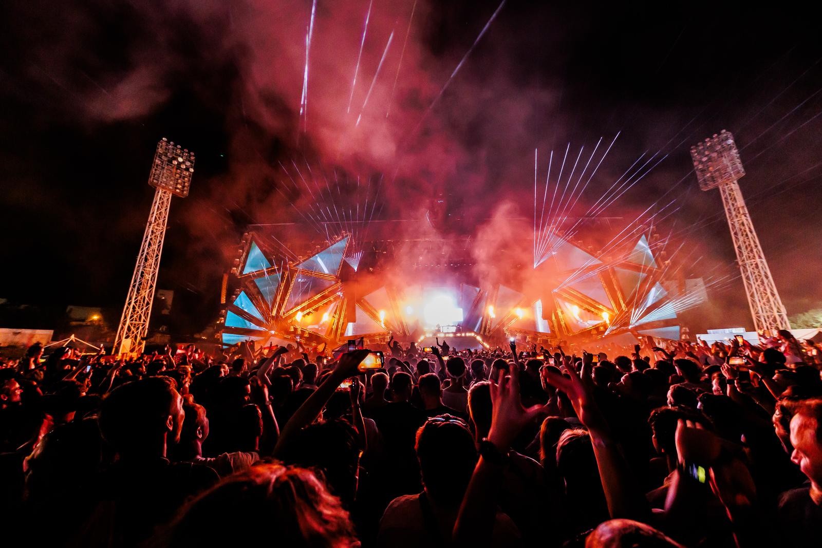 09.07.2023., Split -  Treca vecer Ultra Europe Festivala na parku Mladezi. Nastup DJ Martin Garrix Photo: Zvonimir Barisin/PIXSELL