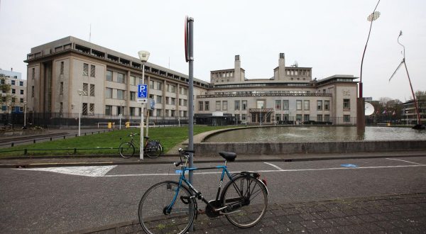 14.04.2011., Den Haag, Nizozemska. Zgrada Medjunarodnog krivicnog suda za bivsu Jugoslaviju dan uoci izricanja presude hrvatskim generalima Anti Gotovini, Ivanu Cermaku i Mladenu Markacu. r"nPhoto: Davor Puklavec/PIXSELL