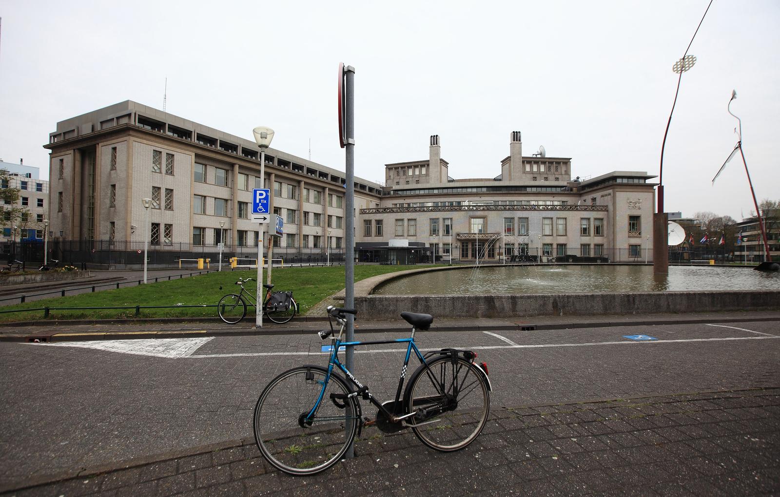 14.04.2011., Den Haag, Nizozemska. Zgrada Medjunarodnog krivicnog suda za bivsu Jugoslaviju dan uoci izricanja presude hrvatskim generalima Anti Gotovini, Ivanu Cermaku i Mladenu Markacu. r"nPhoto: Davor Puklavec/PIXSELL