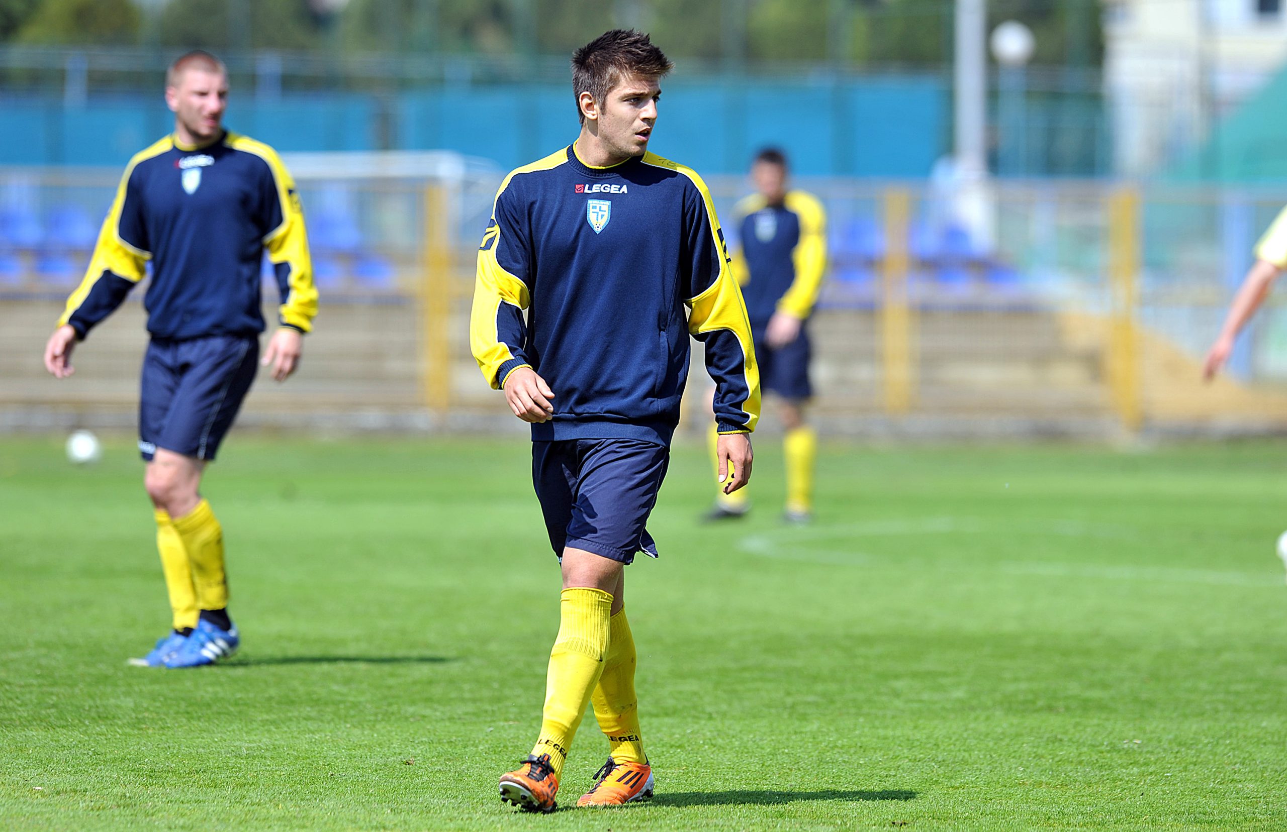 20.04.2011., Stadion Intera, Zapresic - Aleksandar Trajkovski osamnaestogodisnji mladi reprezentativac Makedonije pred kojim je velika karijera. rPhoto: Goran Stanzl/PIXSELL