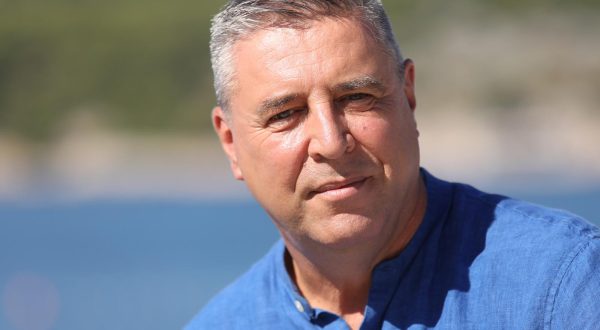 11.08.2023., Sibenik - Saborski zastupnik Franko Vidovic. Photo: Dusko Jaramaz/PIXSELL