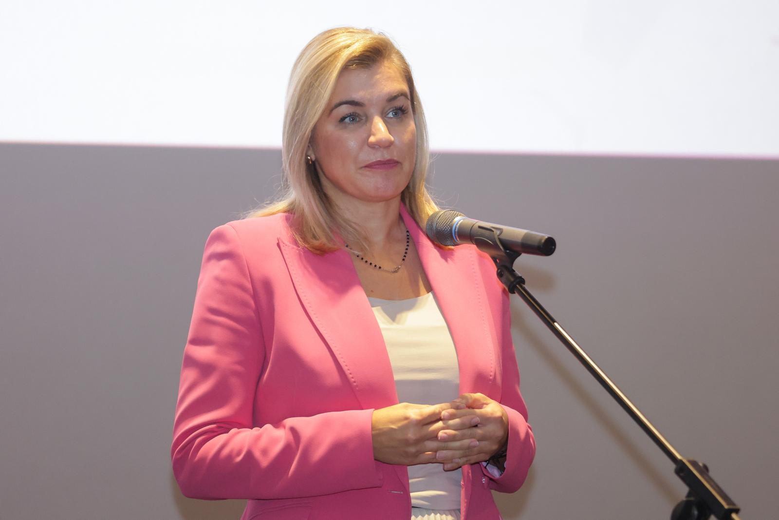 11.09.2023., Zagreb - Svecana dodjela HOO-ove Nagrade Drazen Petrovic, namijenjenu najuspjesnijim sportasima mladjih dobnih kategorija. Nikolina Brnjac Photo: Luka Stanzl/PIXSELL