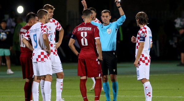 11.09.2023., Erevan, Armenija - Kvalifikacijska utakmice za UEFA Euro 2024. nogometno prvenstvo, 6. kolo, Armenija - Hrvatska.  Photo: Hrach Khachatryan/PIXSELL