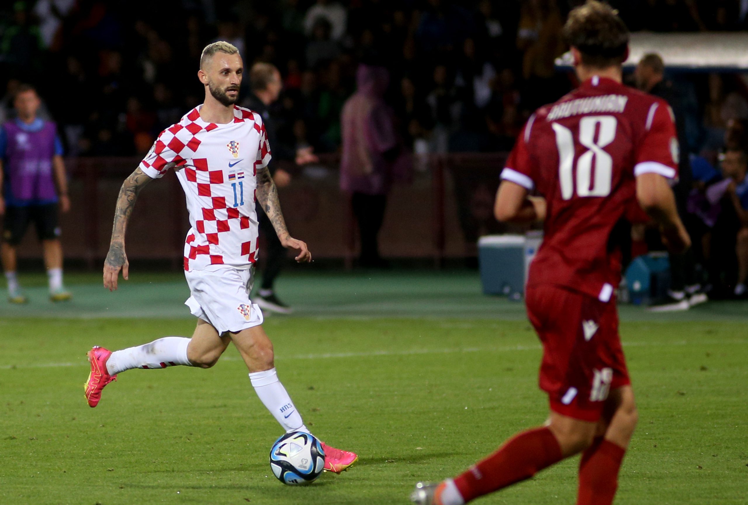11.09.2023., Erevan, Armenija - Kvalifikacijska utakmice za UEFA Euro 2024. nogometno prvenstvo, 6. kolo, Armenija - Hrvatska.  Photo: Hrach Khachatryan/PIXSELL