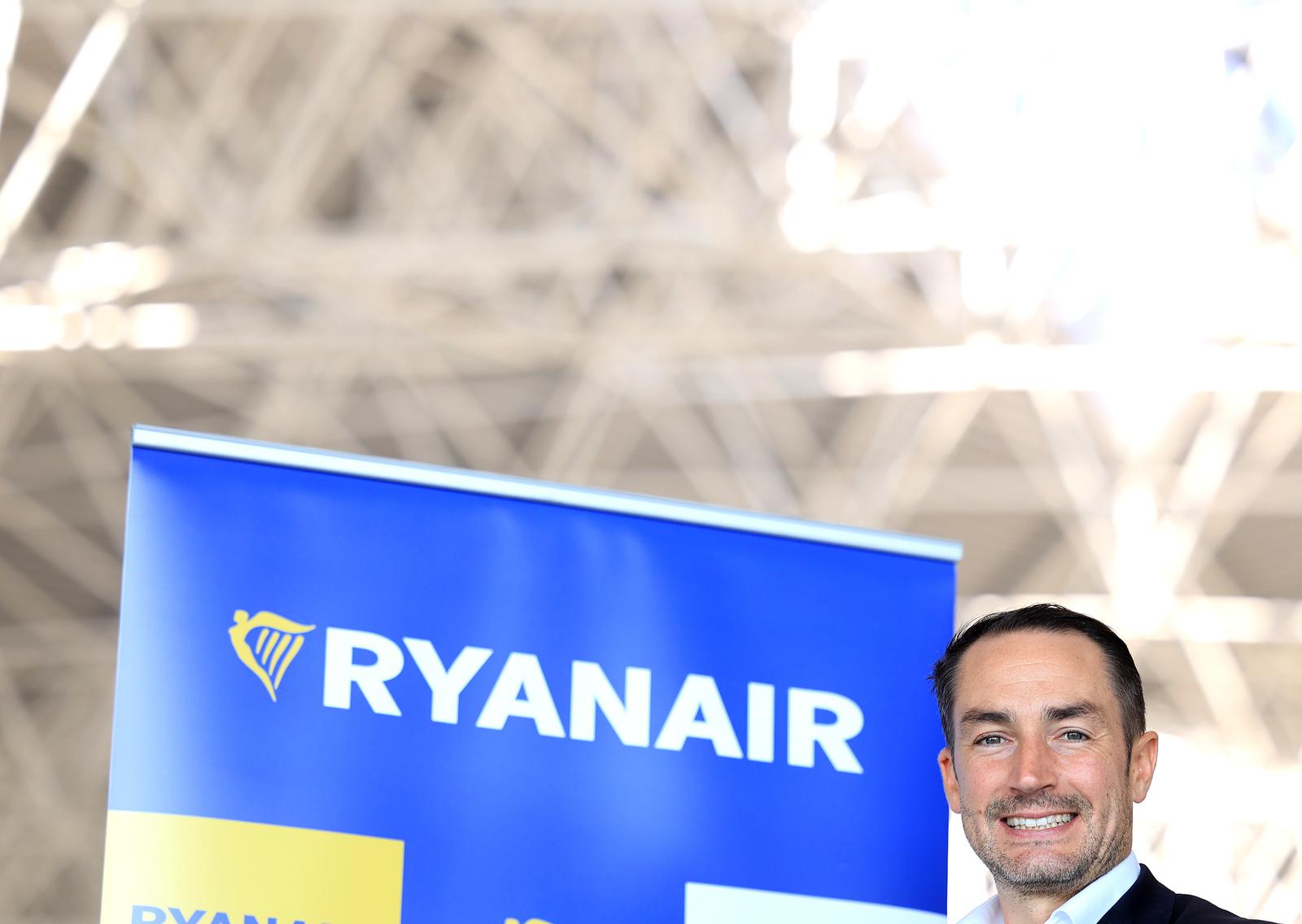 12.09.2023., Zagreb - U Zracnoj luci Franjo Tudjman odrzana je konferencija za medije tvrtke Ryanair. Photo: Marko Prpic/PIXSELL