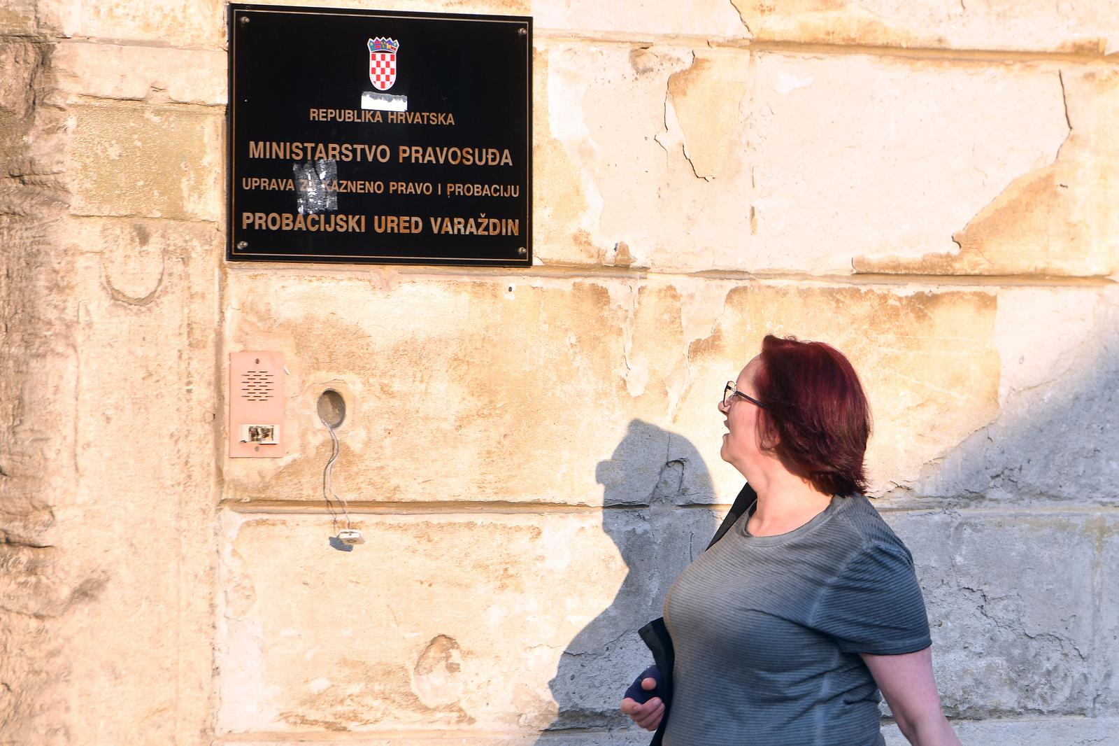 13.09.2023.,Varazdin - Smiljana Srnec jutros je sa suprugom prošetala Varaždinom. Javila se u Probacijski ured gdje se mora javljati jednom tjednom. Photo: Vjeran Zganec Rogulja/PIXSELL
