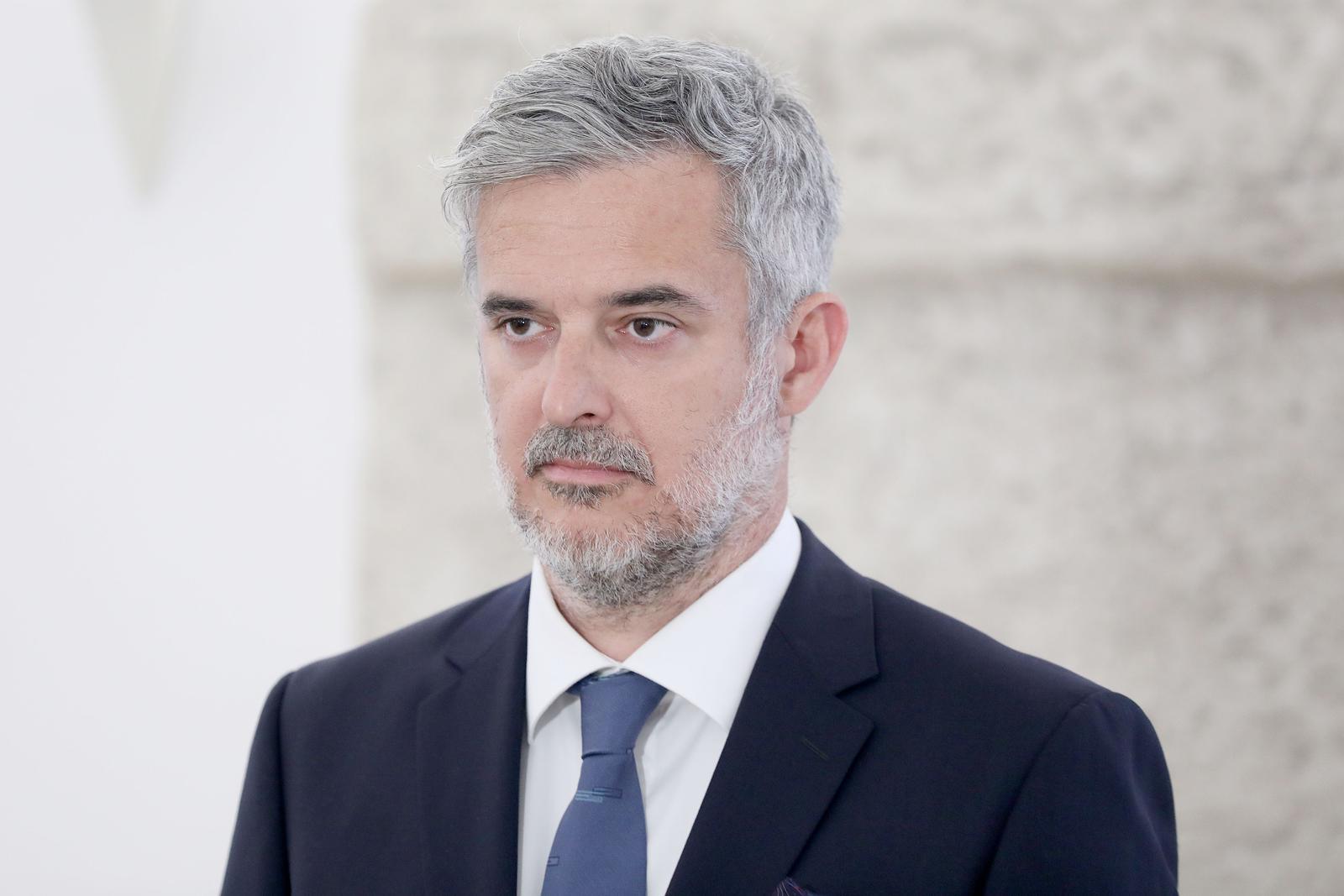 14.06.2023., Zagreb - Na konferenciji za medije odrzanoj u Saboru o aktualnim temema govorio je Nino Raspudic. Photo: Patrik Macek/PIXSELL