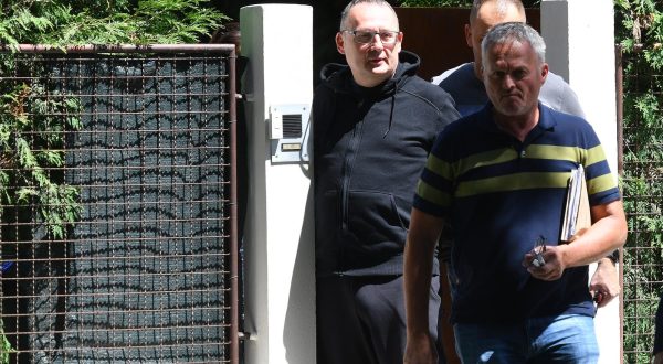 14.07.2022., Varazdin- Uhicenje Zeljka Bunica, bivseg direktora Varkom-a.
 Photo: Vjeran Zganec Rogulja/PIXSELL