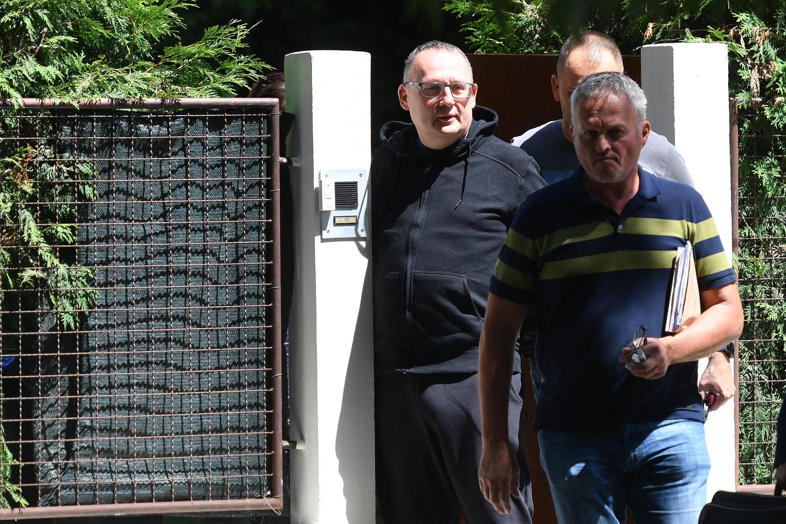 14.07.2022., Varazdin- Uhicenje Zeljka Bunica, bivseg direktora Varkom-a.
 Photo: Vjeran Zganec Rogulja/PIXSELL