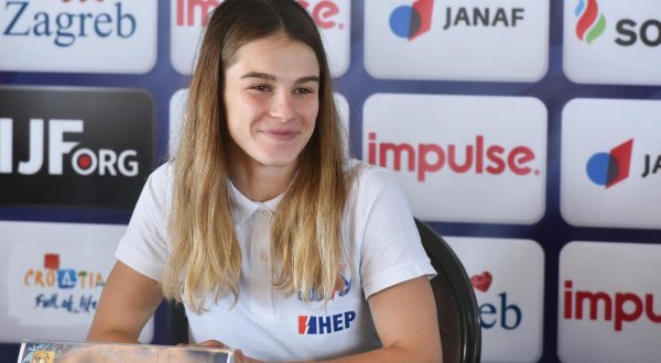 14.07.2022., Zagreb - U Hotelu Westin odrzana je konferencija za medije IJF World Tour Grand Prix Zagreb 2022. Ana Viktorija Puljiz Photo: Davorin Visnjic/PIXSELL