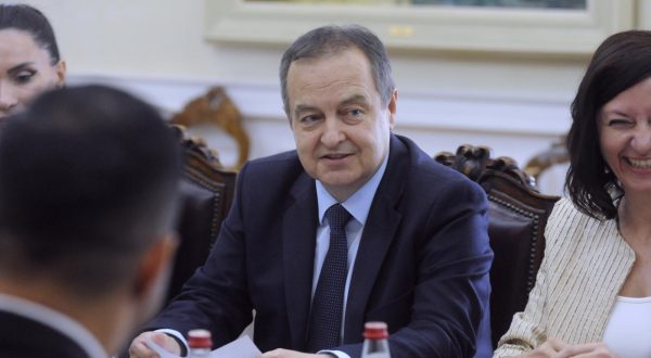 14, July, 2023, Belgrade - Minister of Foreign Affairs Ivica Dacic met with Minister of Foreign Affairs of the Bolivarian Republic of Venezuela Yvan Gil Pinto. Ivica Dacic. Photo: M.A./ATAImages

14, jul, 2023, Beograd - Ministar spoljih poslova Ivica Dacic se sastao sa ministrom spoljnih poslova Bolivarske Republike Venecuele Ivanom Hilom Pintom.  Photo: M.A./ATAImages/PIXSELL