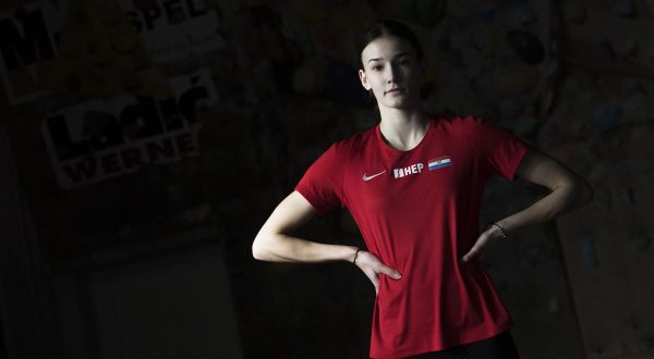 14.02.2023., Varazdin- Atleticarka Jana Koscak, velika nada hrvatske atletike.
 Photo: Vjeran Zganec Rogulja/PIXSELL