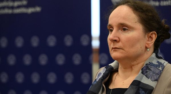16.11.2022., Zagreb - U Ministarstvu unutarnjih poslova odrzana je konferencija za medije na kojoj je ministar Davor Bozinovic predstaviojavnosti aktivnosti MUP-a s ciljem poticanja osoba s invaliditetom na ravnopravno sudjelovanje u predstojecim natjecajima za zaposljavanje u MUP-u RH. Anka Slonjsak Photo: Davorin Visnjic/PIXSELL