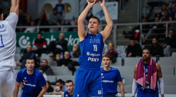 16.12.2022., Zadar - Zadar - Utakmica 11. kola AdmiralBet ABA lige izmedju KK Zadar i MZT-a. Arijan Lakic Photo: Sime Zelic/PIXSELL
