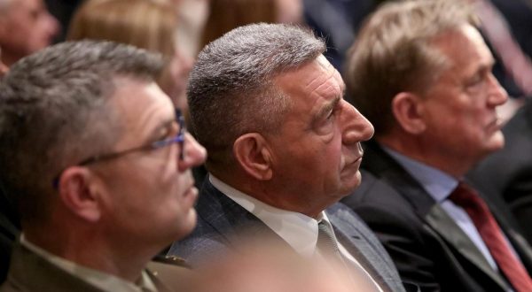 18.04.2023., Punta Skala - Povodom Dana Zadarske zupanije u Multifunkcionalnoj dvorani Ventus odrzana je svecana sjednica Zupanijske skupstine. Ante Gotovina Photo: Sime Zelic/PIXSELL