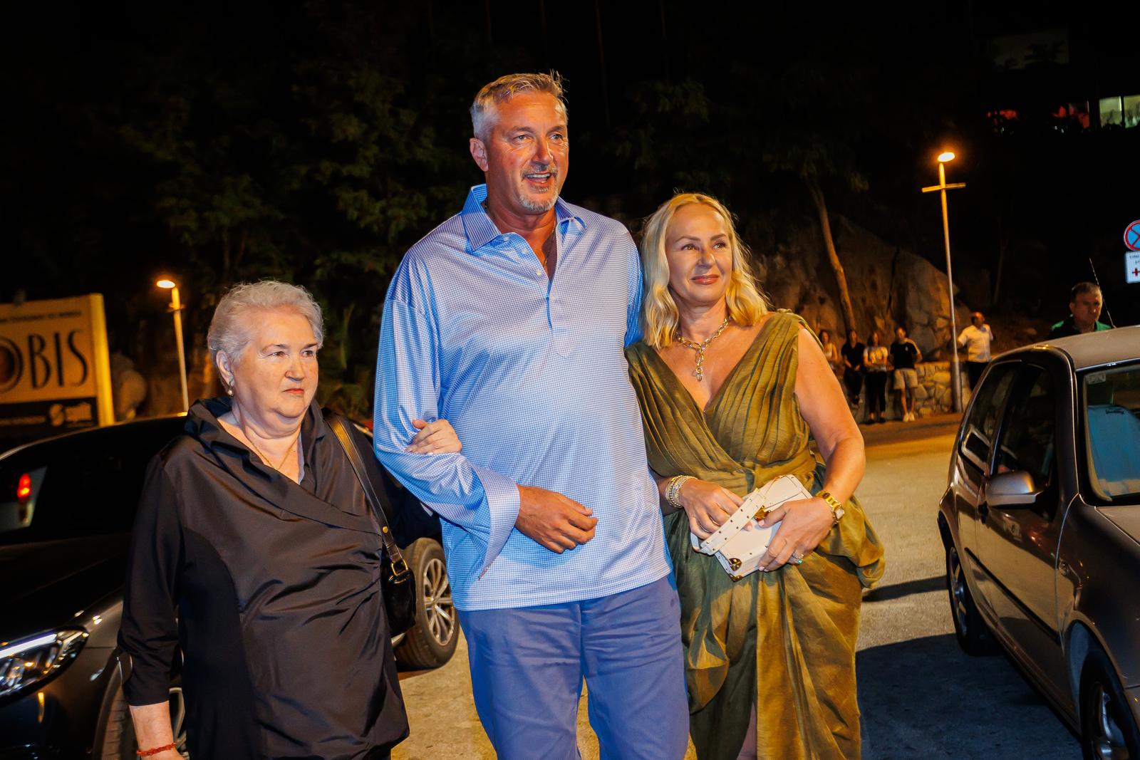 18.09.2023., Split - Premijera filma "The Magical Seven” Toni Kukoc. Odrzana je u kosarkaskoj dvorani Split Gripe. Premijeru filma pogledala je i Majka Tonija Kukoca.  Photo: Zvonimir Barisin/PIXSELL