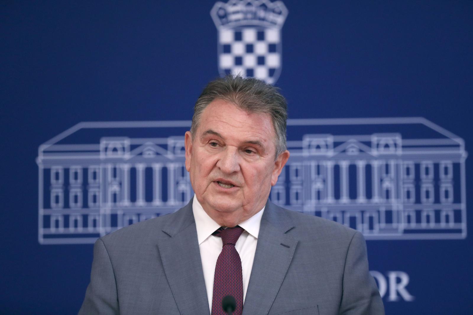 19.06.2023., Zagreb - Na konferenciji za medije odrzanoj u Saboru o umirovljenicima je govorili su Natalija Martincevic i Radimir Cacic. Photo: Patrik Macek/PIXSELL