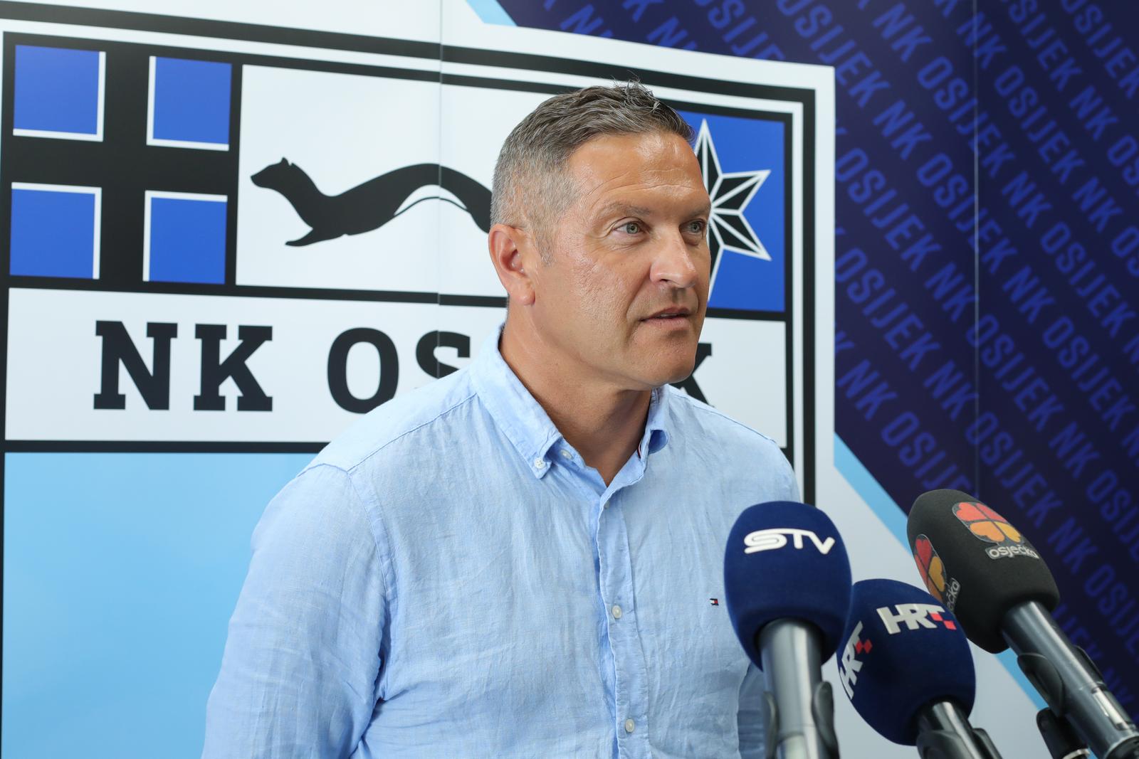 19.06.2023., Osijek - Nogometasi NK Osijeka zapoceli su sa pripremama u novom trening kampu. Photo: Dubravka Petric/PIXSELL