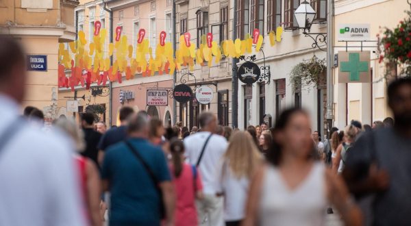 19.08.2023., Varazdin -Veliki broj posjetitelja na ovogodisnjem Spancirfestu. Photo: Neva Zganec/PIXSELL