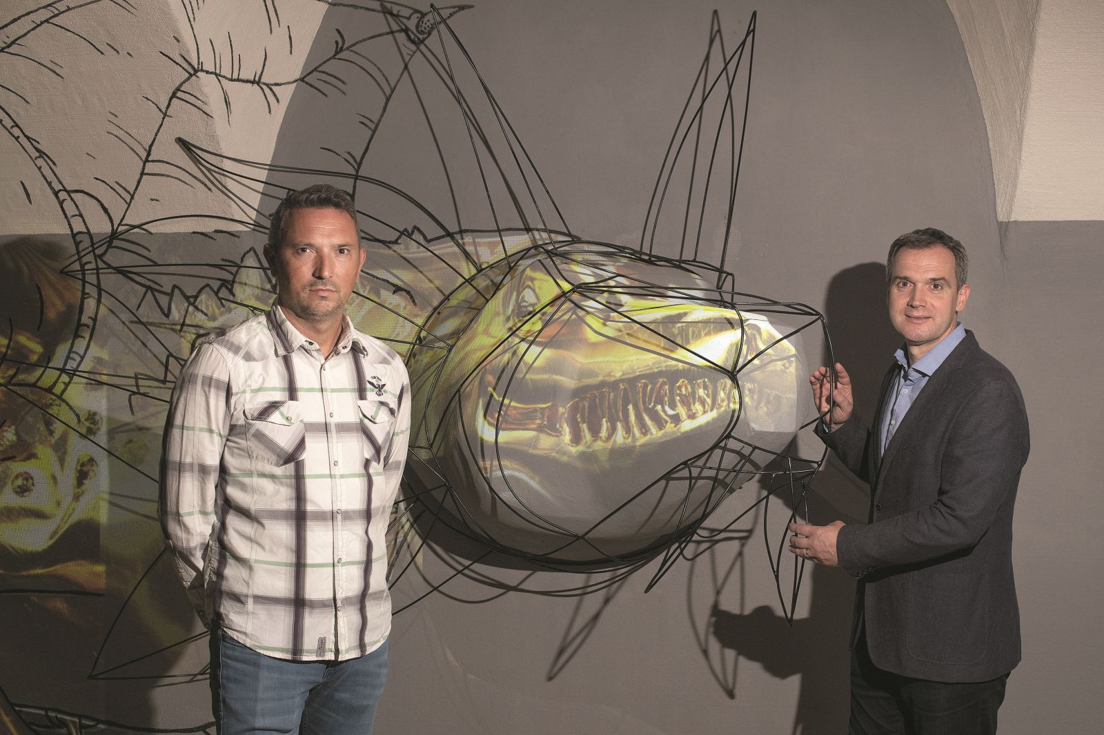19.09.2023., Varazdin- Centar za posjetitelje Turisticke zajednice Varazdinske zupanije. Goran Malis i Marko Cmrecak.
Photo: Vjeran Zganec Rogulja/PIXSELL Photo: Vjeran Zganec Rogulja/PIXSELL