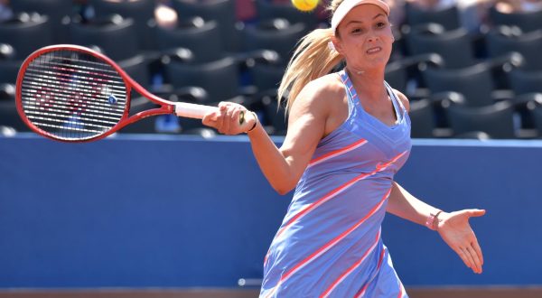 20.06.2020., Zadar - Teniski turnir Adria tour: Egzibicijski mec, Olga Danilovic i Donna Vekic. Donna Vekic. rPhoto: Dino Stanin/PIXSELL