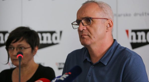20.7.2023. Zagreb - Konferencija Hrvatskog novinarskog drustva o radnoj verziji novog zakona o medijima Photo: Mia Slafhauzer/PIXSELL