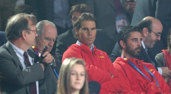 20.09.2015., Francuska, Lille, stadion Pierre Mauroy - Finale EuroBasketa 2015, Spanjolska - Litva. Rafael Nadal."nPhoto: Igor Kralj/PIXSELL