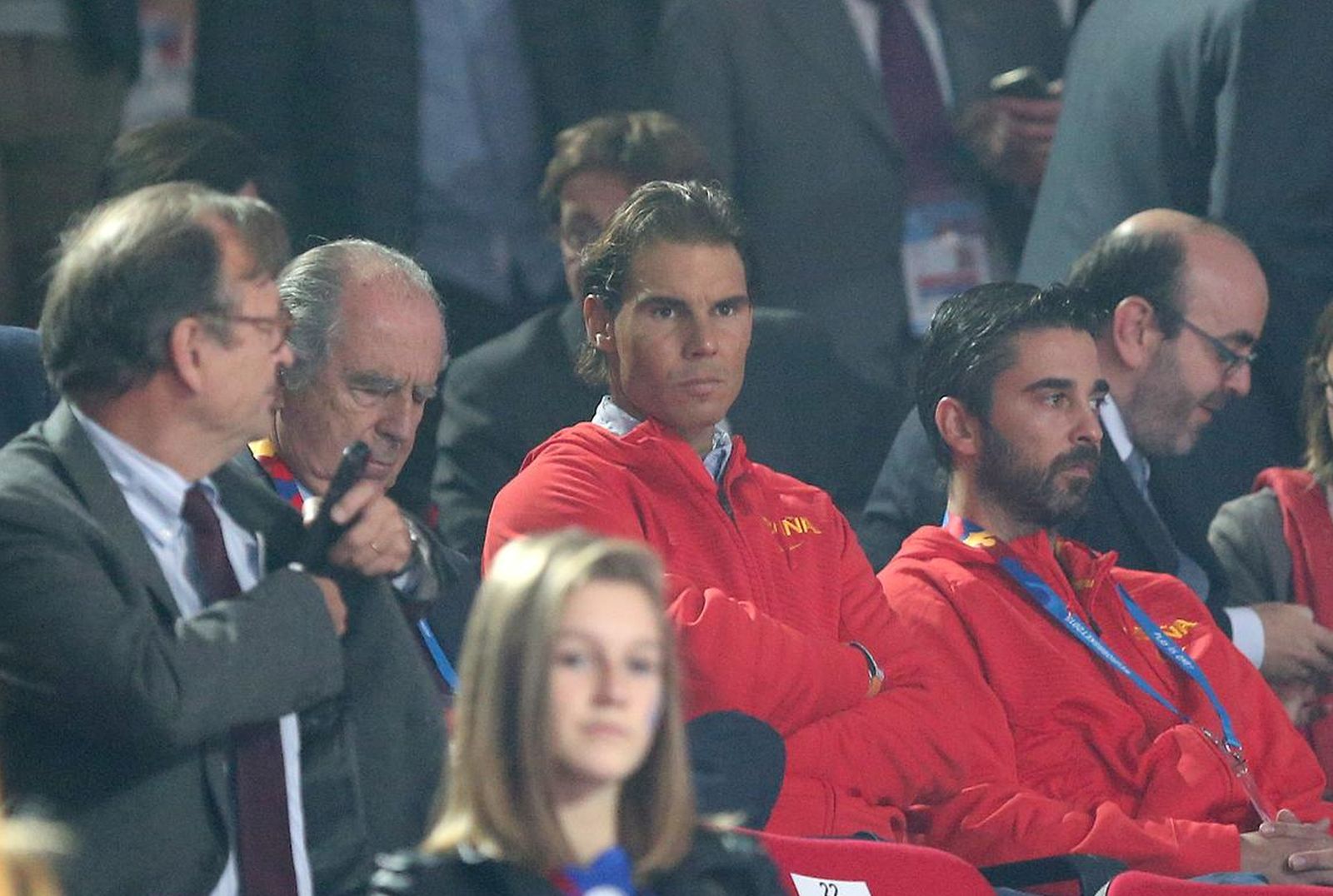 20.09.2015., Francuska, Lille, stadion Pierre Mauroy - Finale EuroBasketa 2015, Spanjolska - Litva. Rafael Nadal."nPhoto: Igor Kralj/PIXSELL