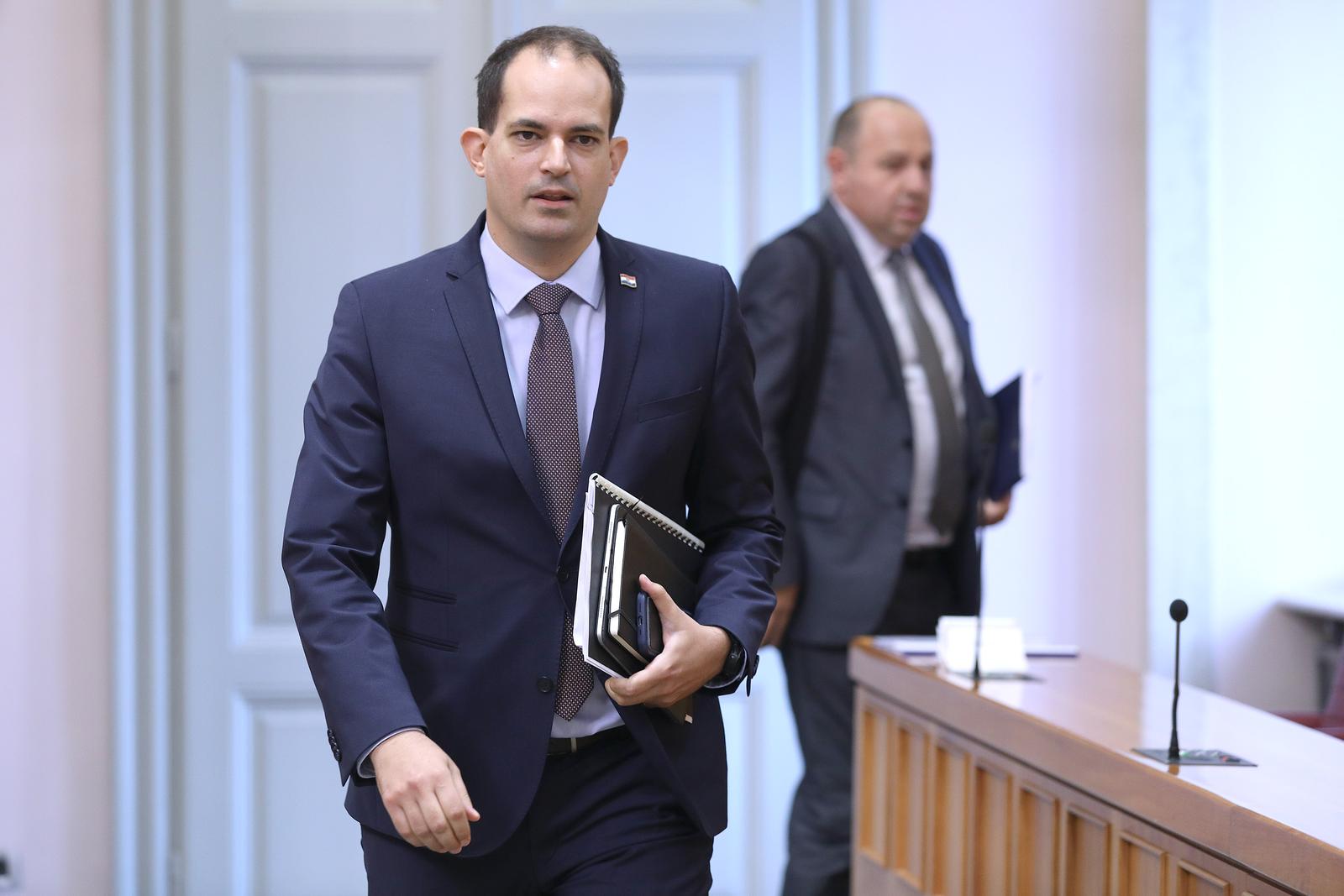 20.09.2023., Zagreb - Sabor 18. sjednicu nastavlja raspravom o Konacnom prijedlogu zakona o izbornim jedinicama za izbor zastupnika u Hrvatski sabor. Photo: Patrik Macek/PIXSELL