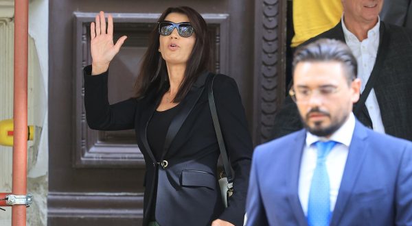 20.09.2023., Zagreb - Nasmijana Josipa Culina (Rimac) osumnjicena u slucaju Vjetroelektrane pojavila se na Zupanijskom sudu. Photo: Marko Prpic/PIXSELL