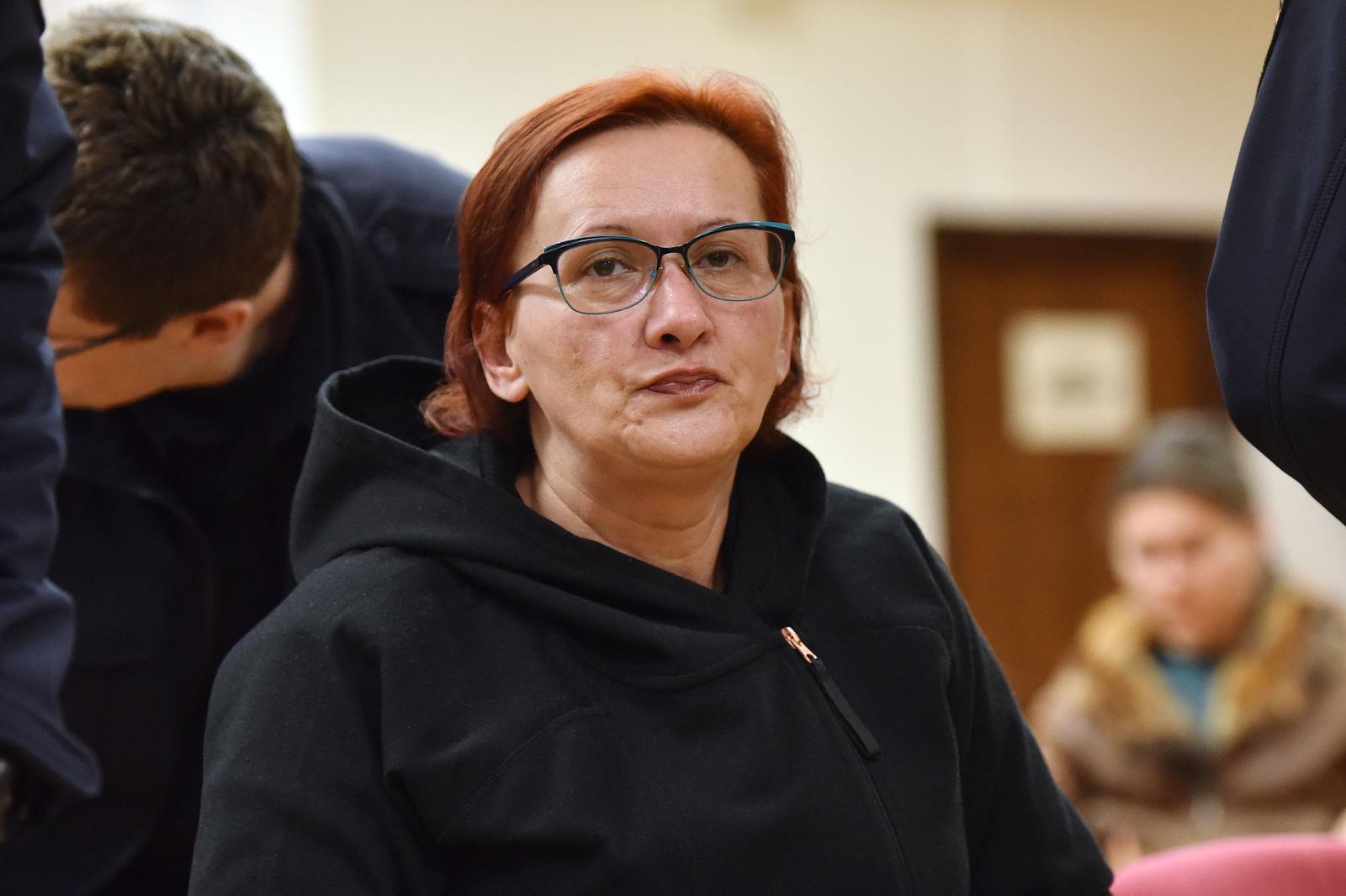 21.01.2020., Varazdin - Nastavak sudjenja Smiljani Srnec, optuzenoj za ubojstvo sestre Jasmine Dominic.rrPhoto: Vjeran Zganec Rogulja/PIXSELL