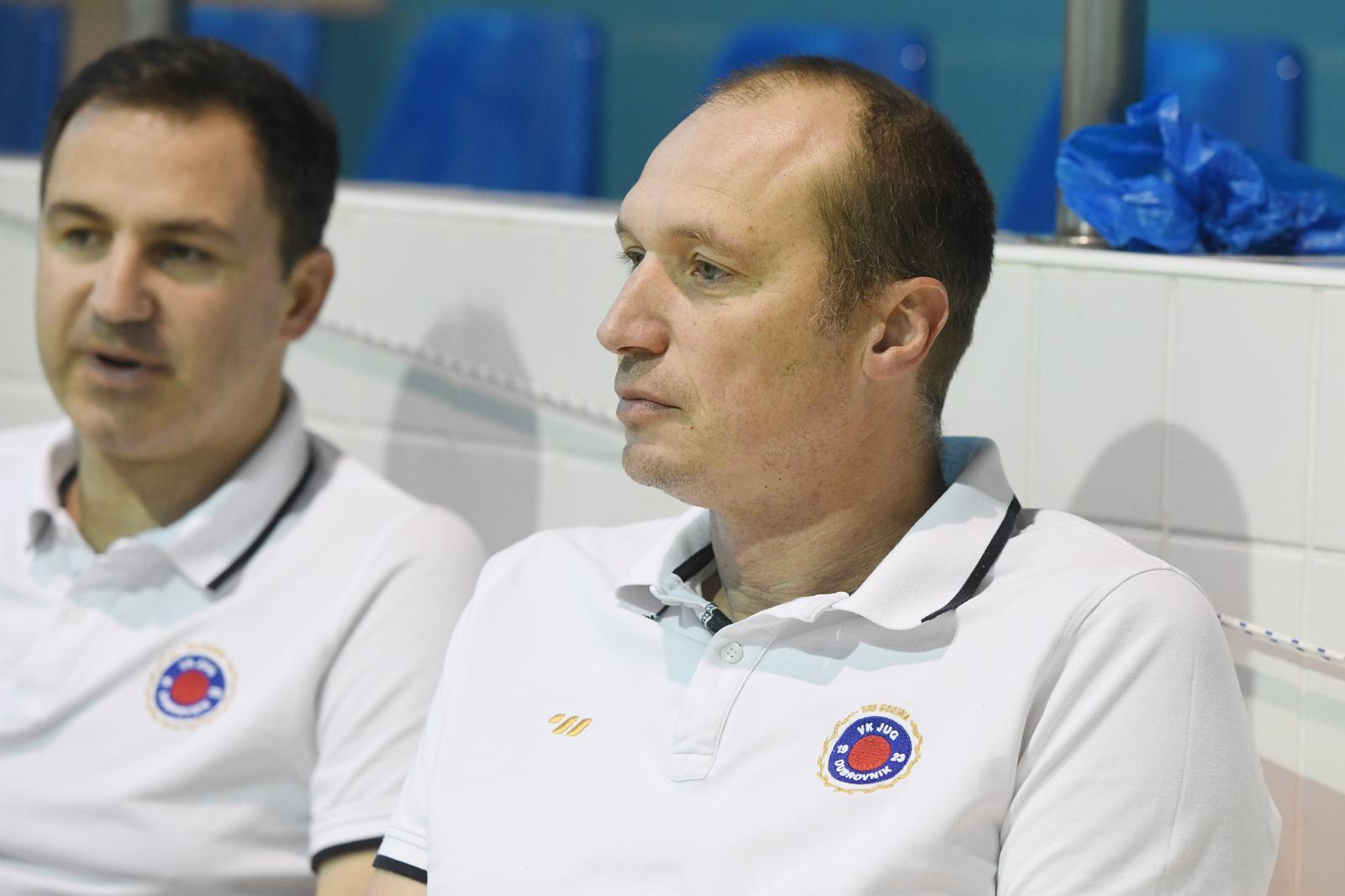 21.01.2023., Sibenik - Premier regionalna vaterpolo liga, VK Jug Adriatic Osiguranje - VK Solaris Sibenik. Vjekoslav Kobescak   Photo: Hrvoje Jelavic/PIXSELL