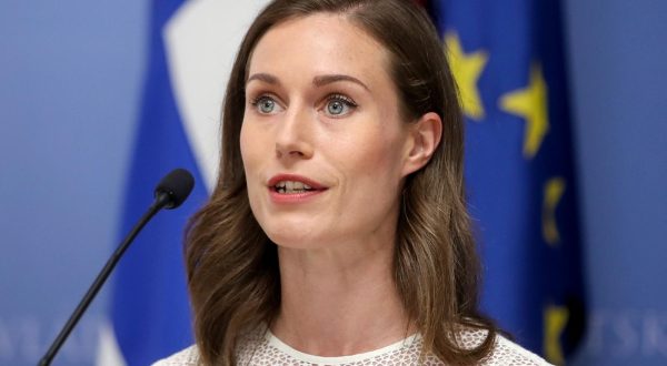 21.06.2022., Zagreb, Banski dvori - Predsjednica Vlade Republike Finske Sanna Marin prilikom sluzbenog posjeta Republici Hrvatskoj sastala se s predsjednikom Vlade Republike Hrvatske Andrejom Plenkovicem. Photo: Igor Kralj/PIXSELL
