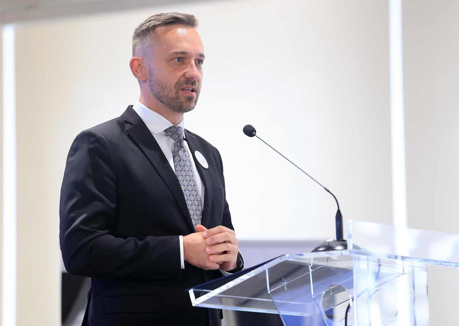 22.09.2023., Vrsilnica, Novi dvori Zapresic - Panel-rasprava Vaznost senzibilizacije, edukacije i prevencije u sprjecavanju rodno uvjetovanog nasilja Ministarstva rada, mirovinskoga sustava, obitelji i socijalne politike u povodu Nacionalnog dana borbe protiv nasilja nad zenama. Photo: Marko Prpic/PIXSELL