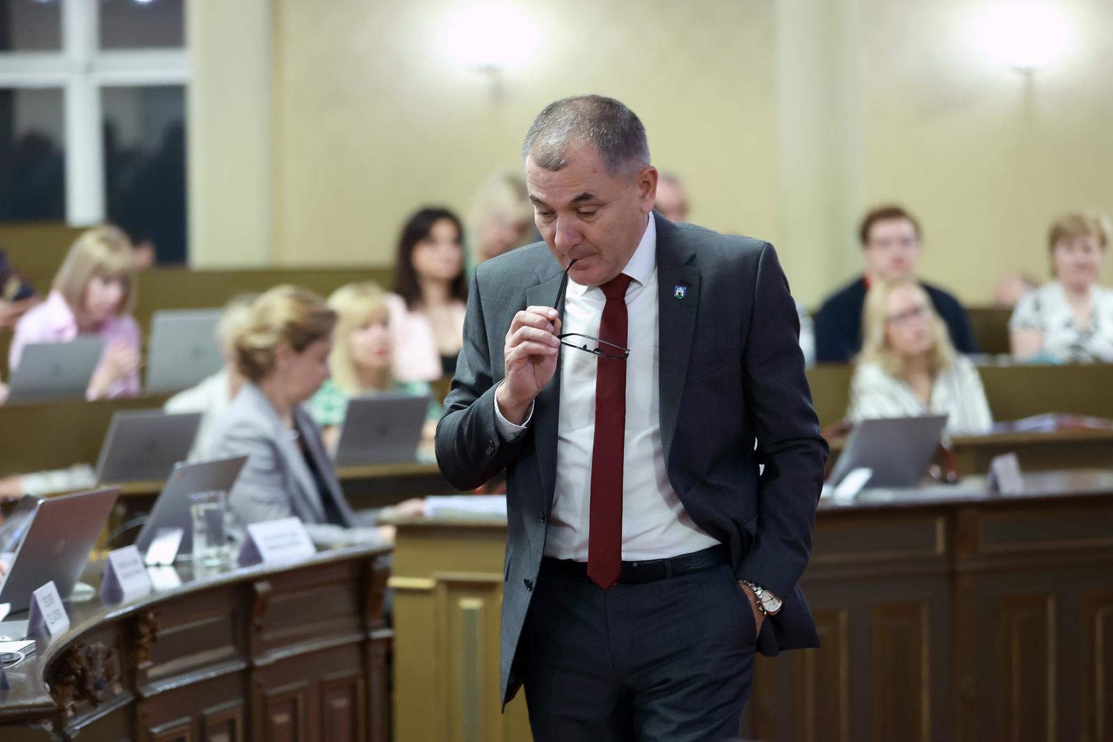 23.05.2023., Zagreb - Gornji grad. U Staroj gradskoj vijecnici odrzana je se 23. sjednica Gradske skupstine Grada Zagreba. Photo: Sanjin Strukic/PIXSELL