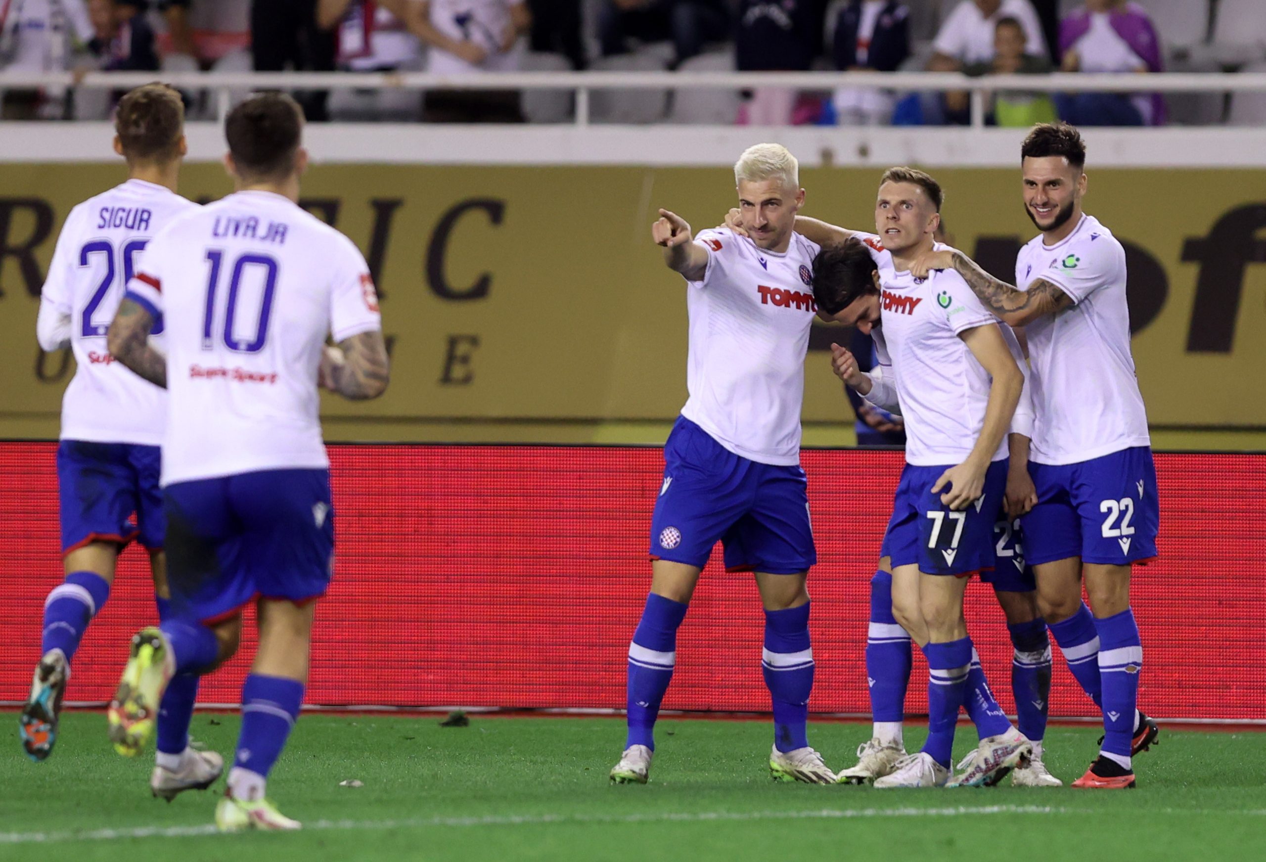 23.09.2023., Split -Poljud- 9.kolo SuperSport HNL-a Hajduk - Lokomotiva Photo: Ivana Ivanovic/PIXSELL